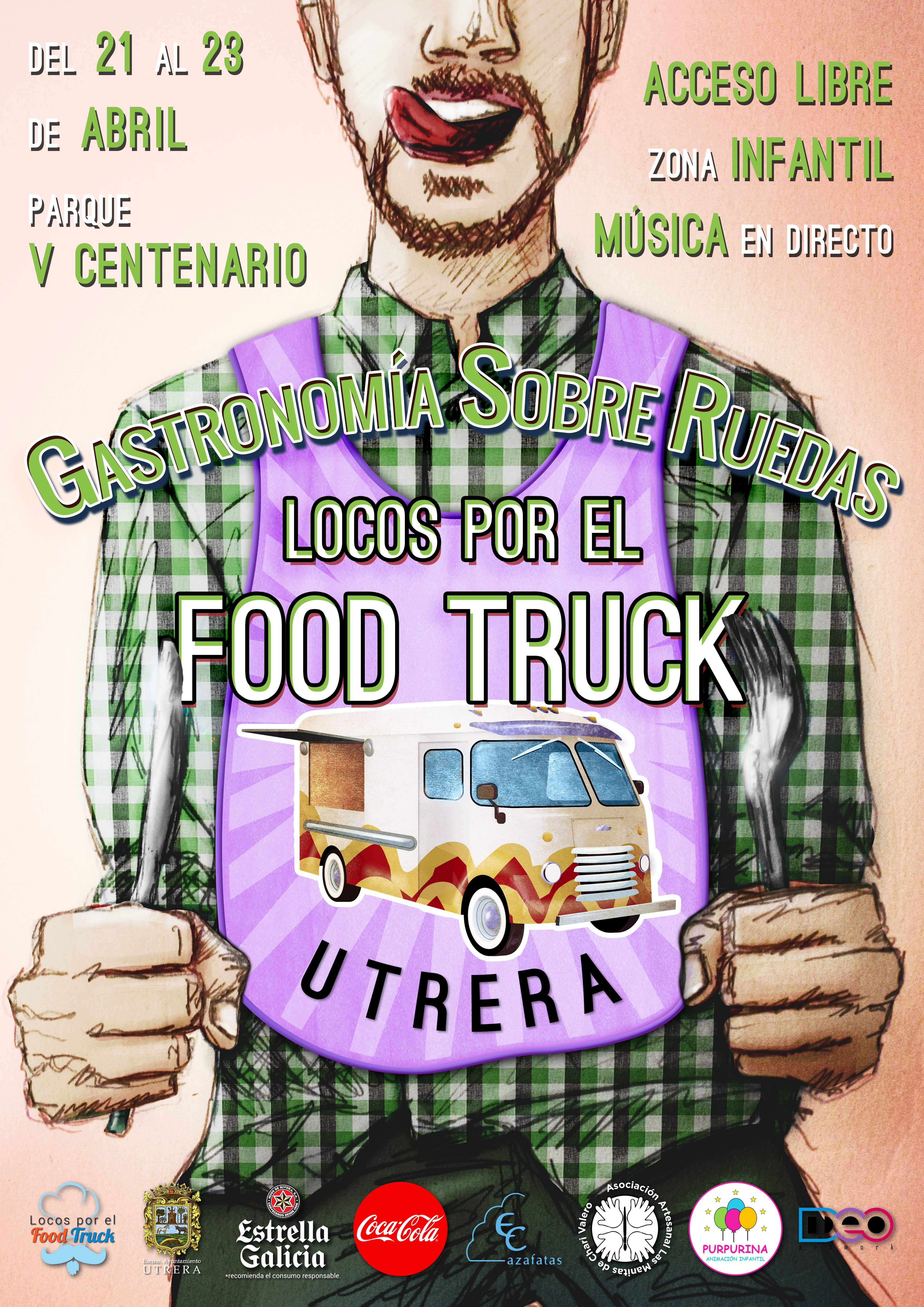 I Locos por el Food Truck Utrera (Sevilla). Abril 2017