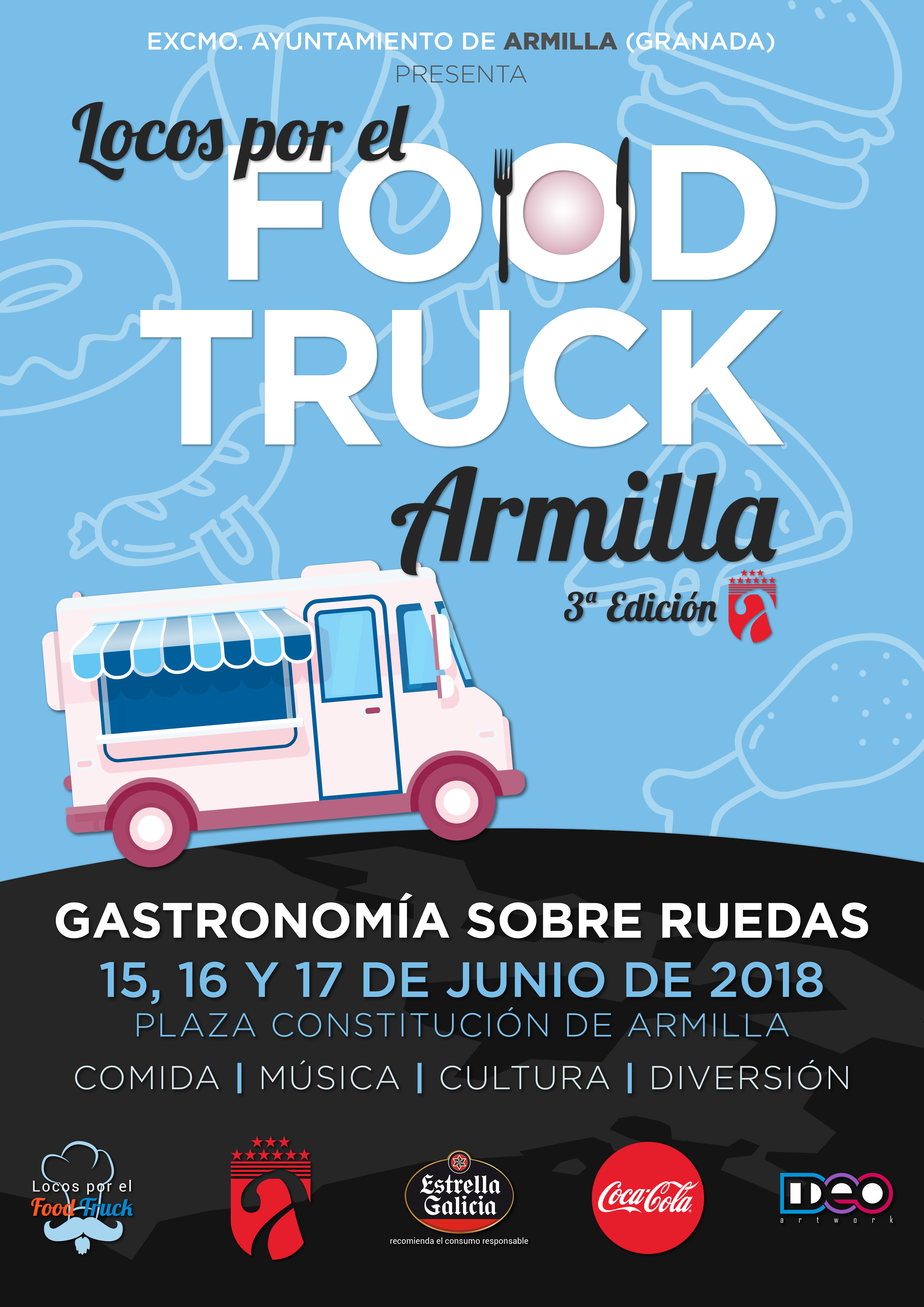 III Locos por el Food Truck Armilla (Granada). Junio 2018