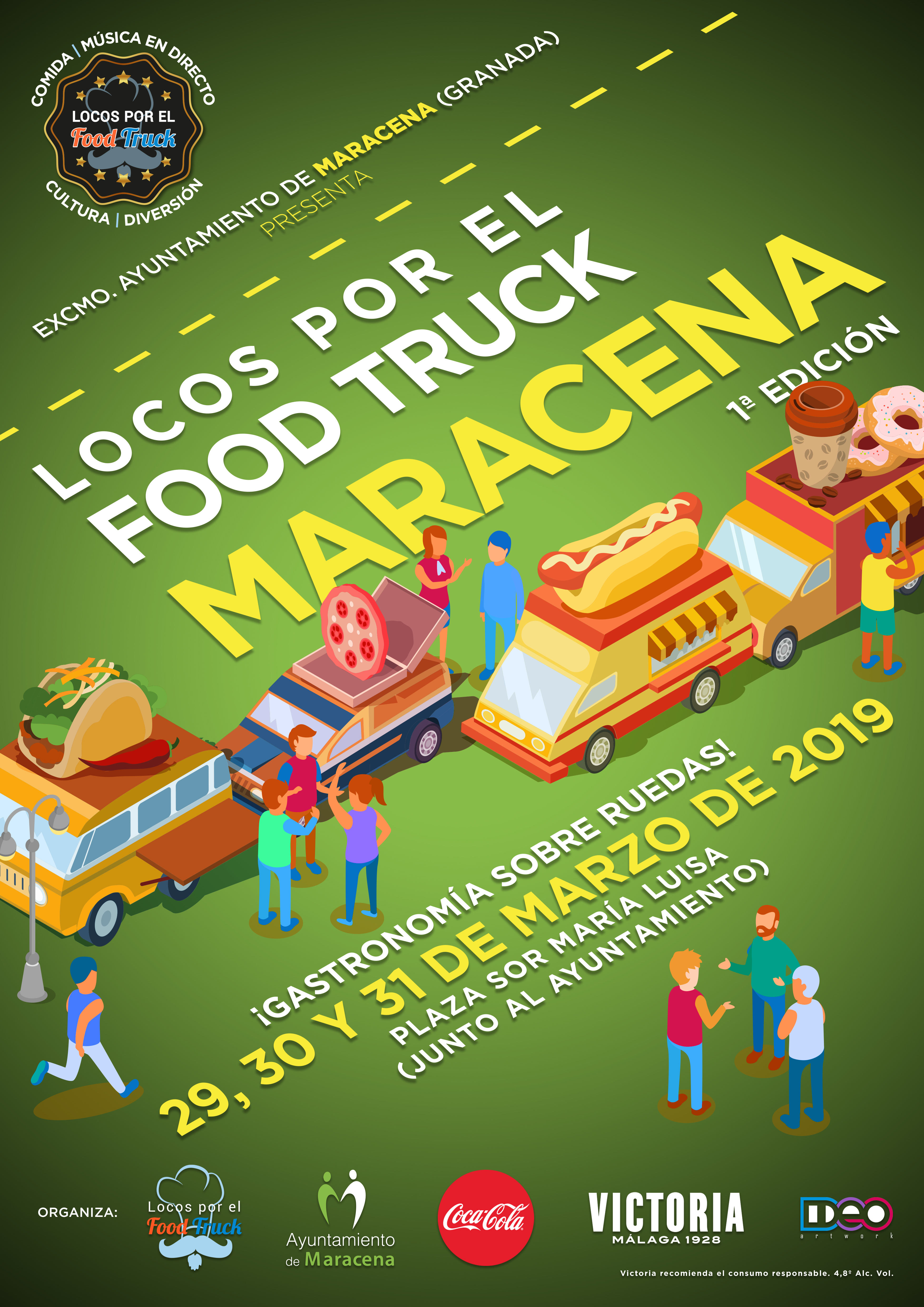 I Food Truck Festival Maracena (Granada). Marzo 2019