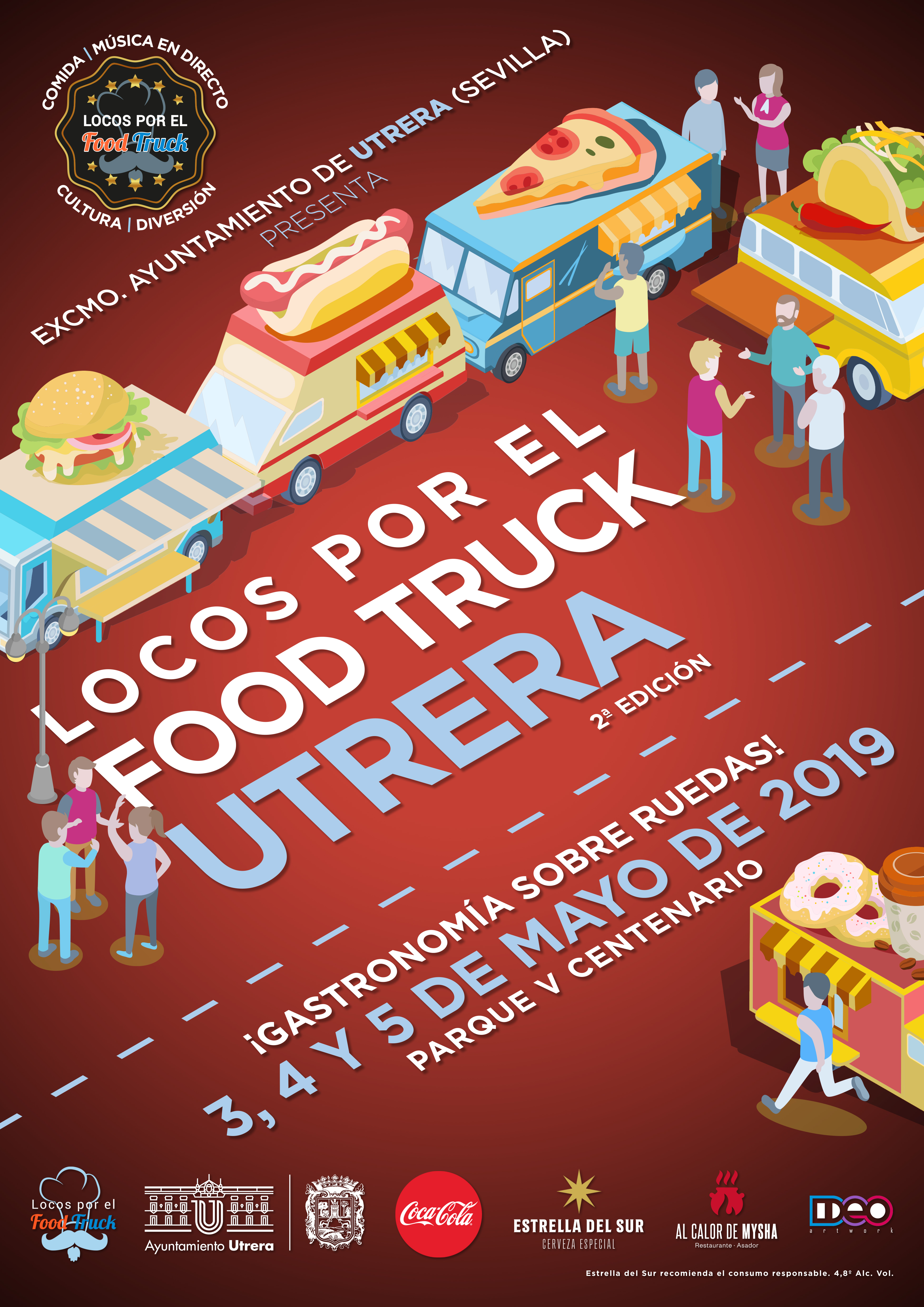 II Locos por el Food Truck Utrera (Sevilla). Mayo 2019