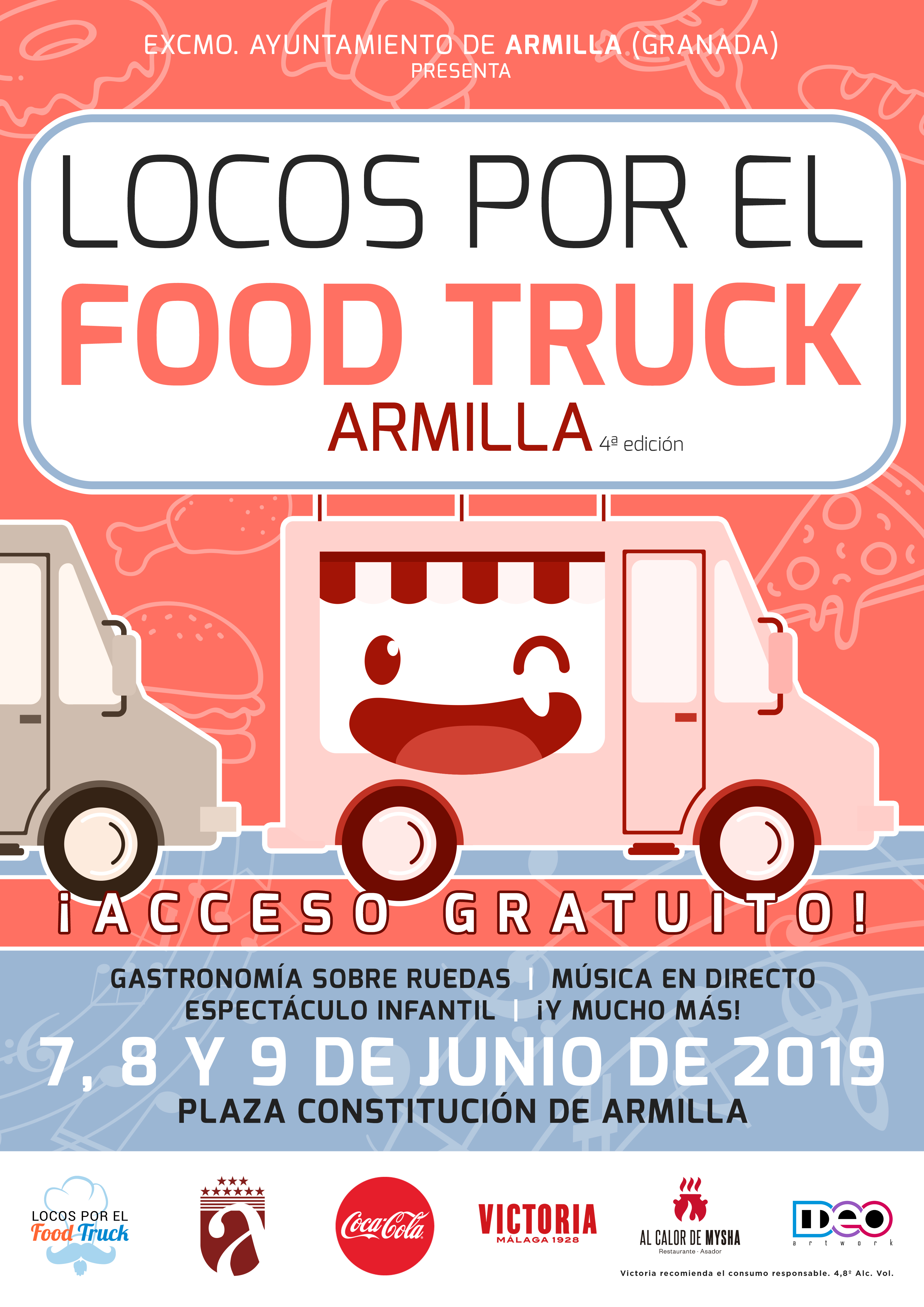 IV Locos por el Food Truck Armilla (Granada). Junio 2019