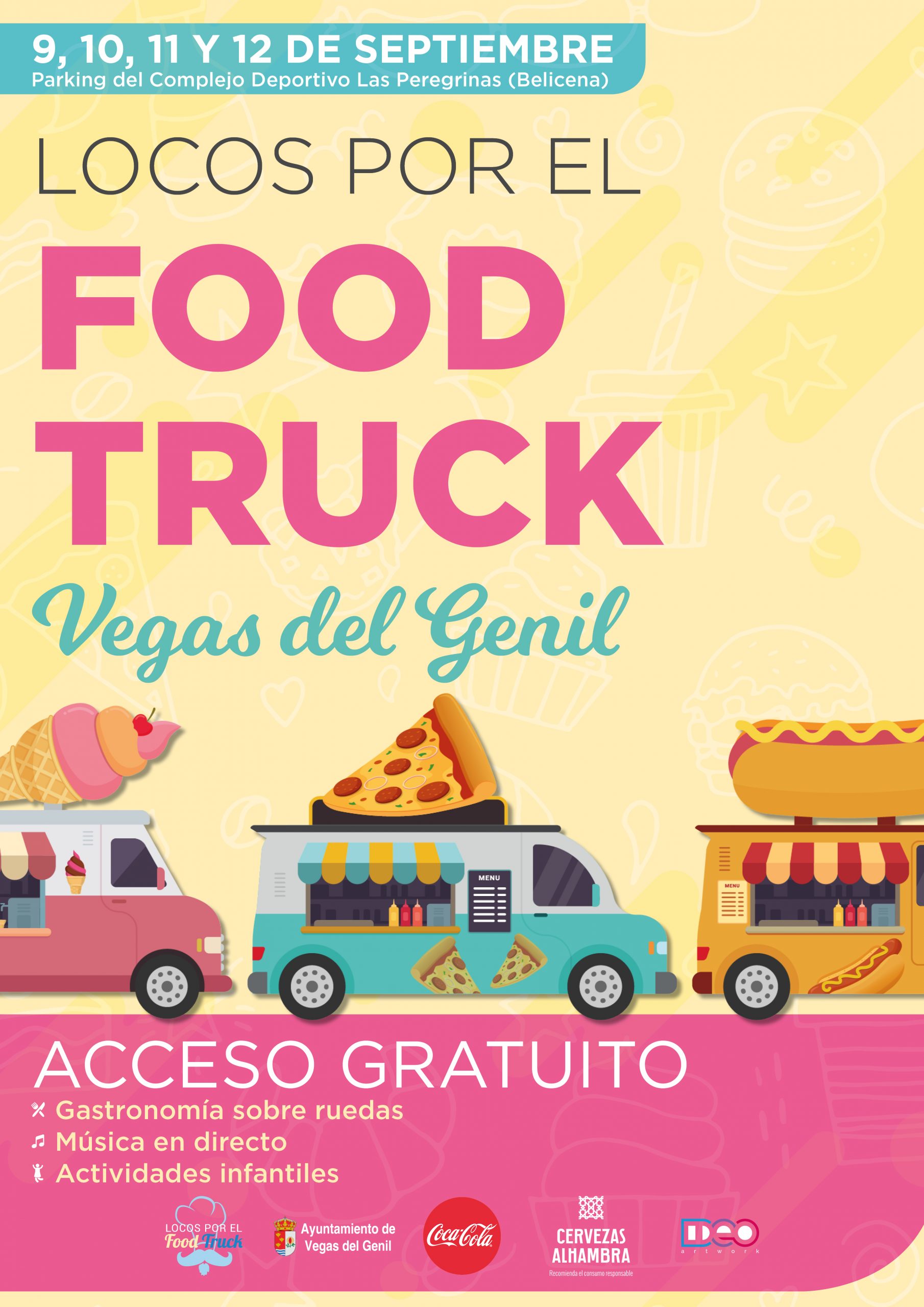 I Locos por el Food Truck Vegas del Genil (Granada). Septiembre 2021