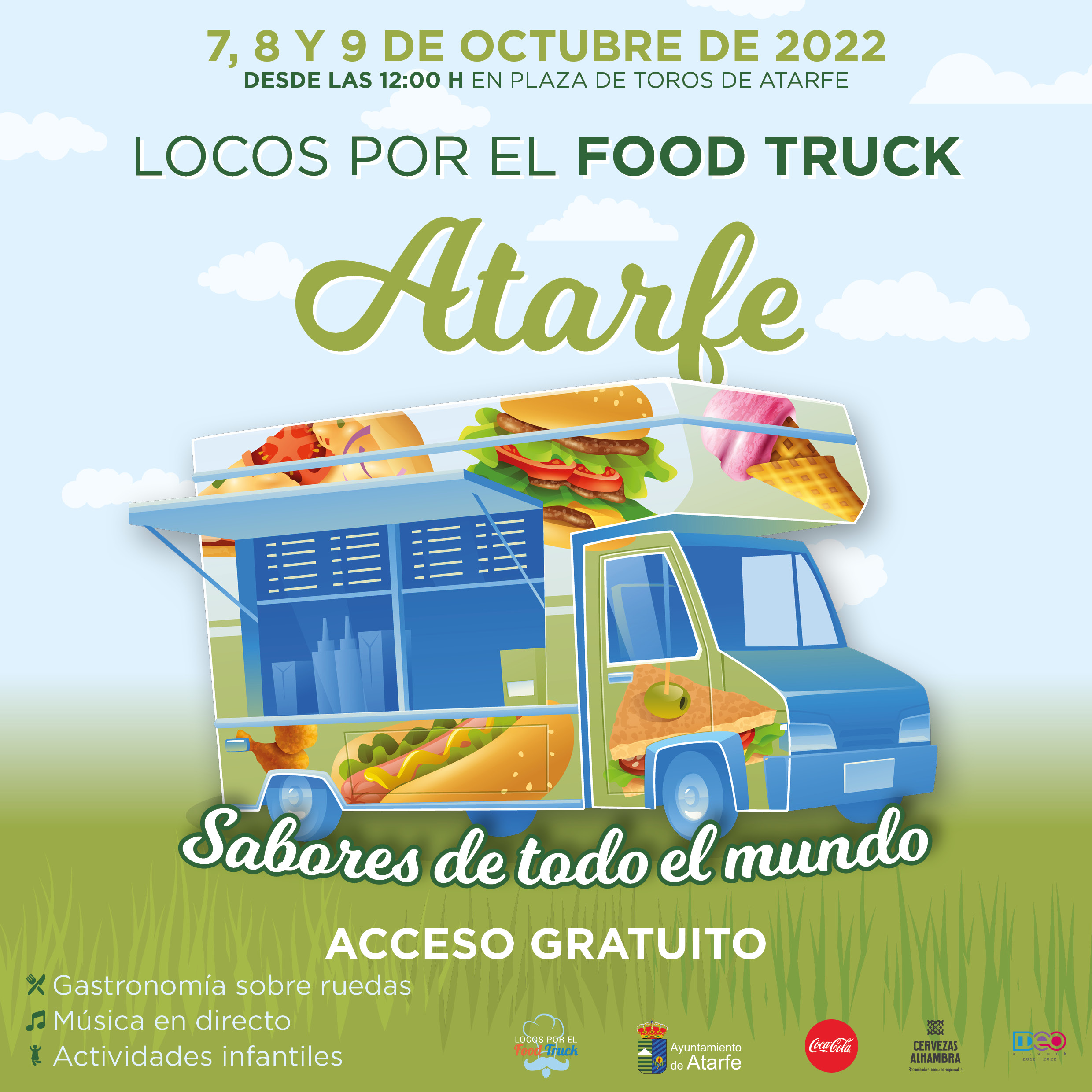 I Locos por el Food Truck Atarfe (Granada). Octubre 2022